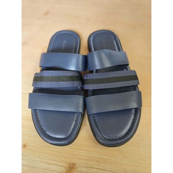 Pedro triple strap blue sandals sz 9 main image 4